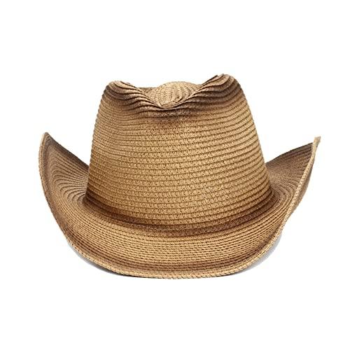 Foldable Straw Cowboy Sun Hat for Men and Women - Gomix Brands Outlet